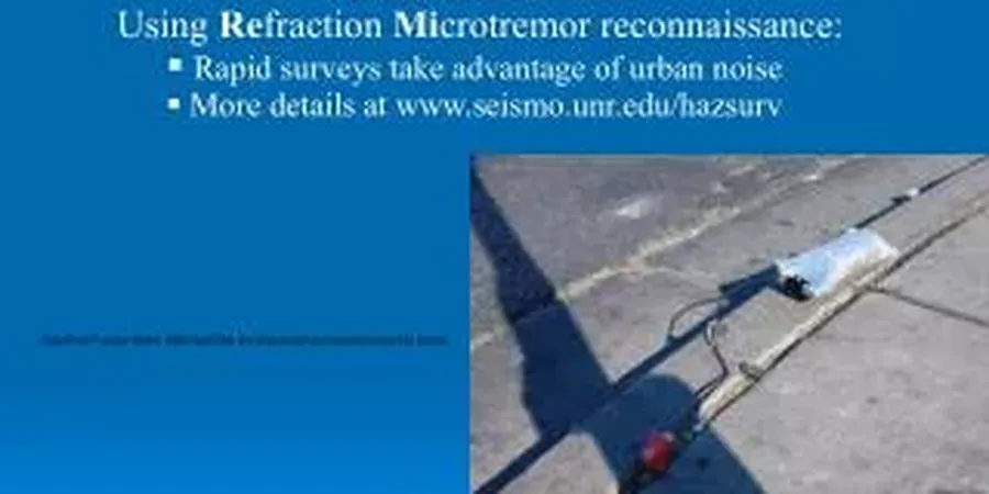 Seismic Microzonation Studies for the Hamilton Area